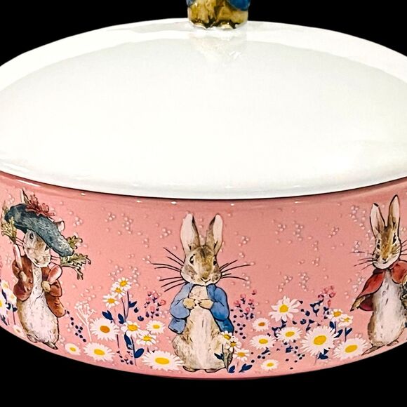 Peter Rabbit Bunny Easter Mini Brie Bake & Serve Set With Spreader - Picture 7 of 9